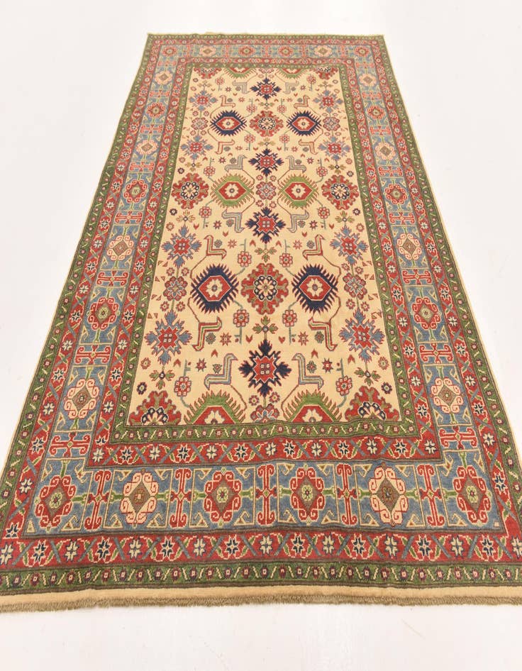 Detail image of 6' 6 x 9' 8  Hand Knotted Kazak Rug