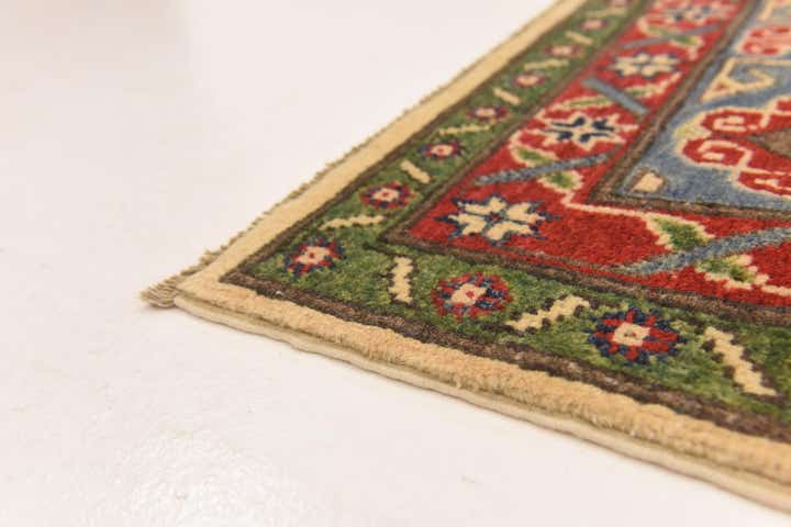 6' 6 x 9' 8 Hand Knotted Kazak Rug