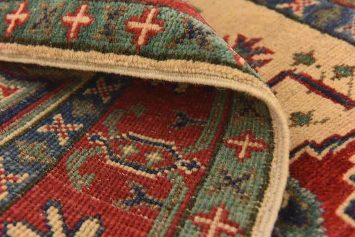 2' 7 x 3' 9 Hand Knotted Kazak Rug