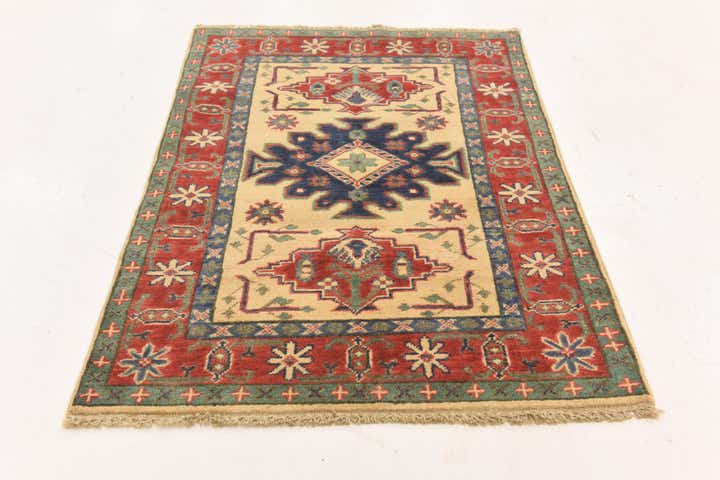 2' 7 x 3' 9 Hand Knotted Kazak Rug