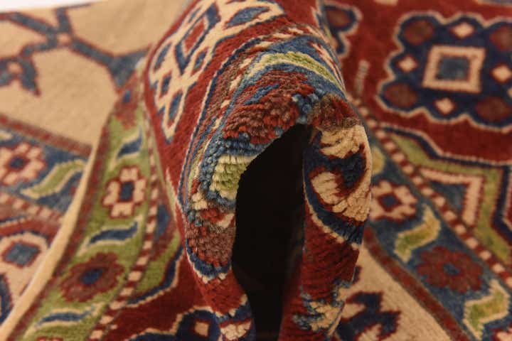 6' 3 x 8' 10 Hand Knotted Kazak Rug