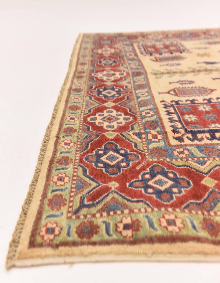 Detail image of 6' 3 x 8' 10  Hand Knotted Kazak Rug