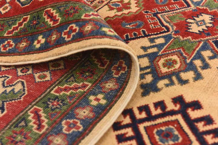 6' 8 x 9' 7 Hand Knotted Kazak Rug