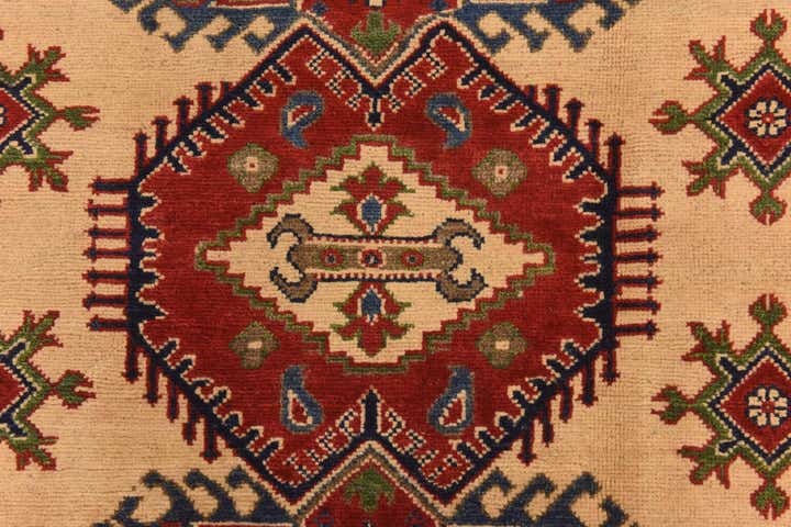 6' 8 x 9' 7 Hand Knotted Kazak Rug