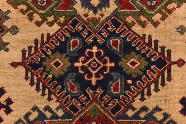 6' 8 x 9' 7 Hand Knotted Kazak Rug