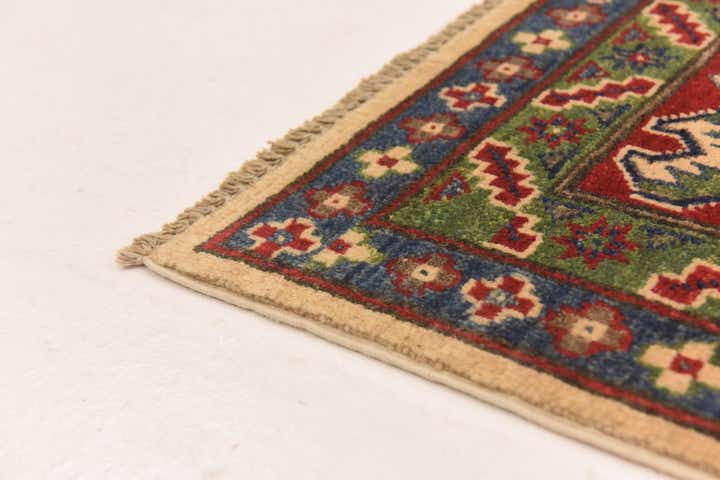6' 8 x 9' 7 Hand Knotted Kazak Rug