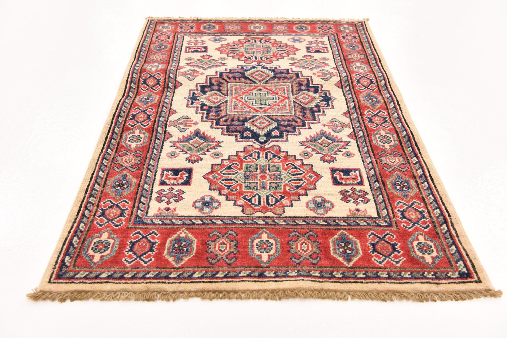 2' 8 x 4' 2 Hand Knotted Kazak Rug