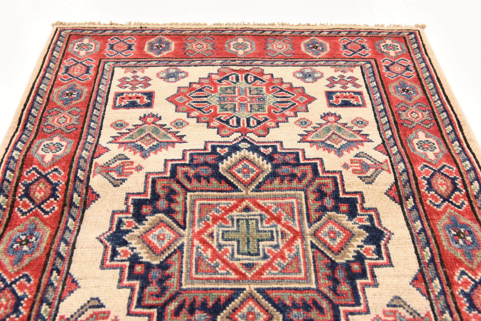 2' 8 x 4' 2 Hand Knotted Kazak Rug
