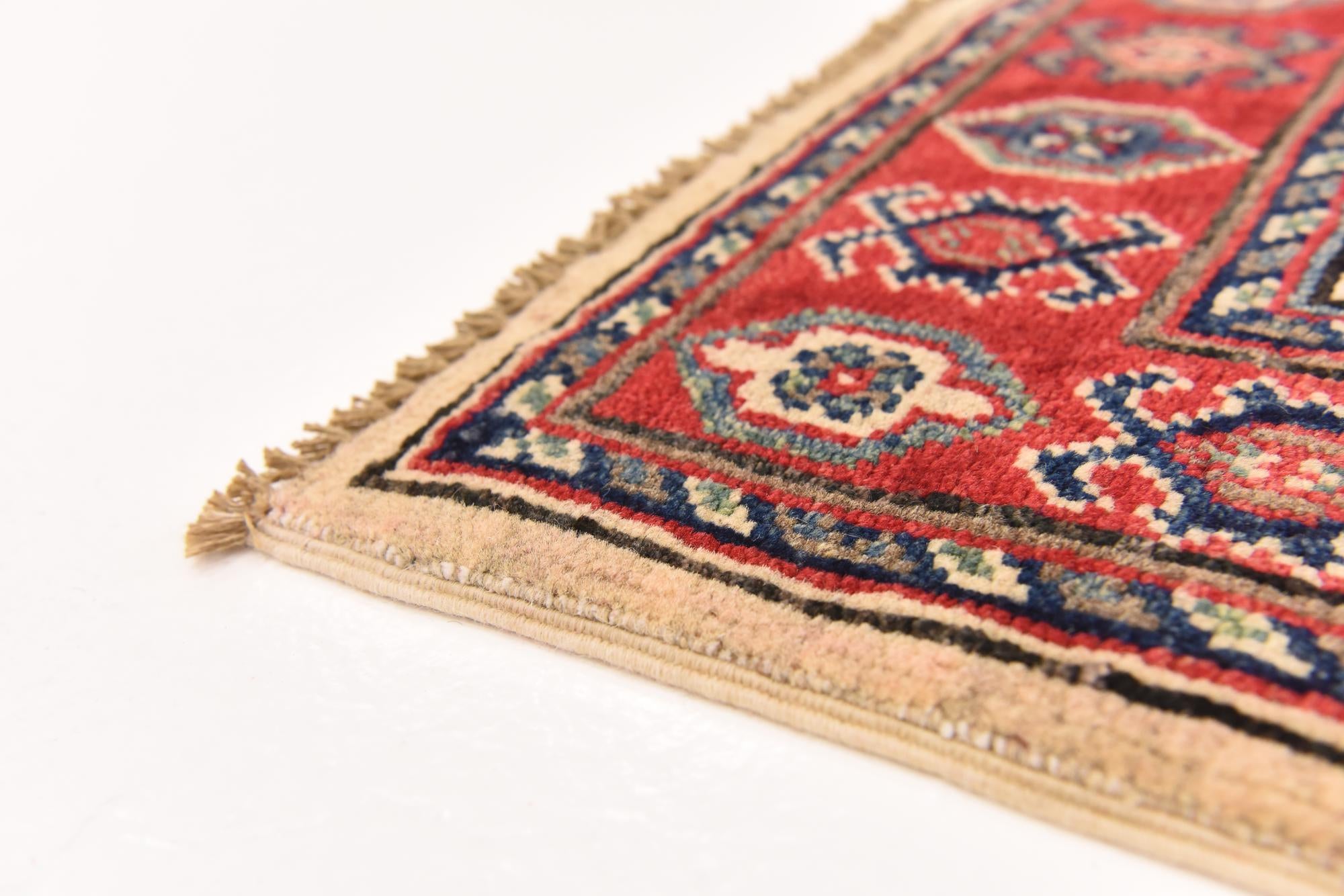 2' 8 x 4' 2 Hand Knotted Kazak Rug