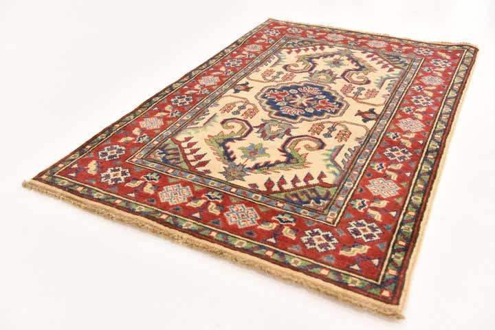 2' 7 x 4' 1 Hand Knotted Kazak Rug