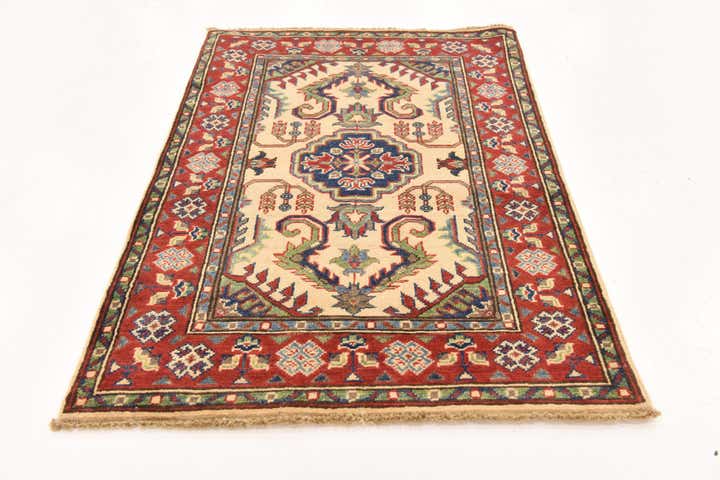 2' 7 x 4' 1 Hand Knotted Kazak Rug
