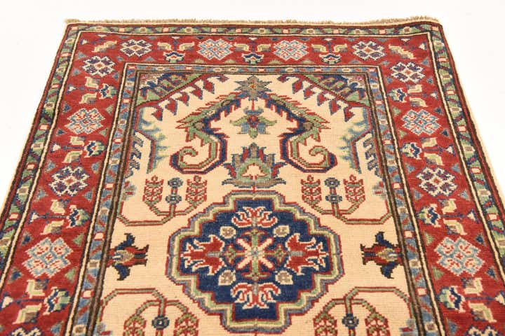 2' 7 x 4' 1 Hand Knotted Kazak Rug