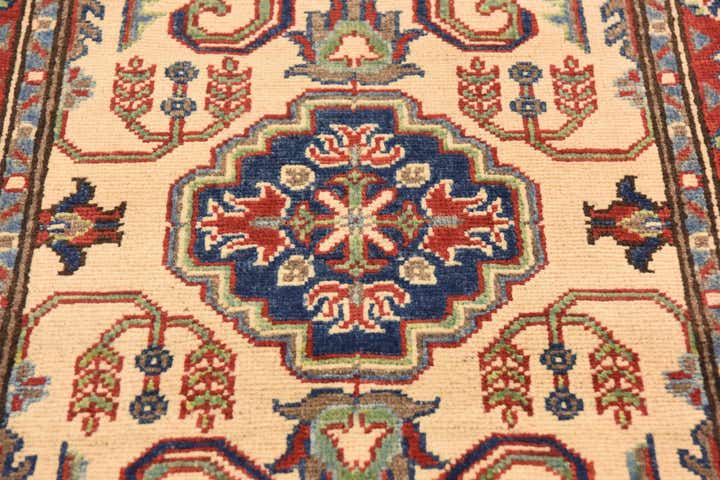 2' 7 x 4' 1 Hand Knotted Kazak Rug