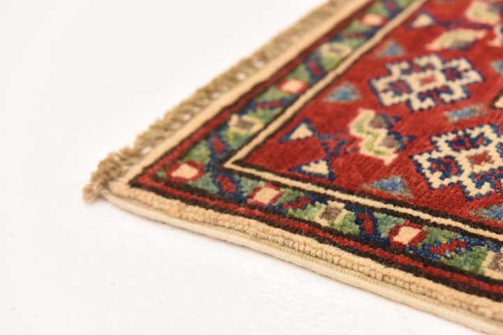 2' 7 x 4' 1 Hand Knotted Kazak Rug