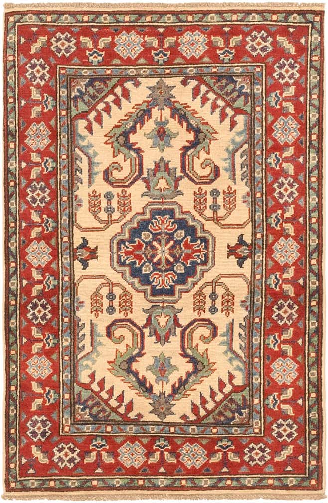 2' 7 x 4' 1 Hand Knotted Kazak Rug