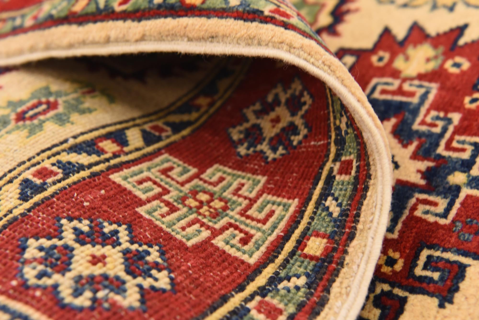2' 8 x 3' 11 Hand Knotted Kazak Rug