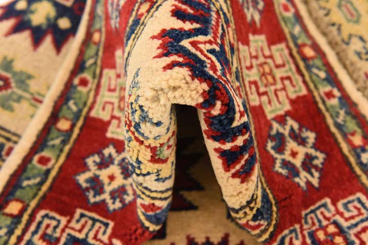2' 8 x 3' 11 Hand Knotted Kazak Rug