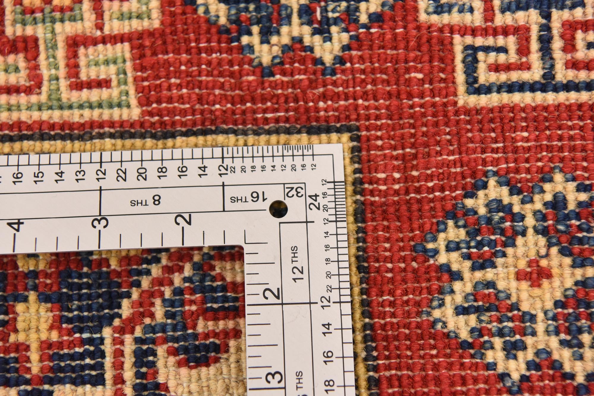 2' 8 x 3' 11 Hand Knotted Kazak Rug