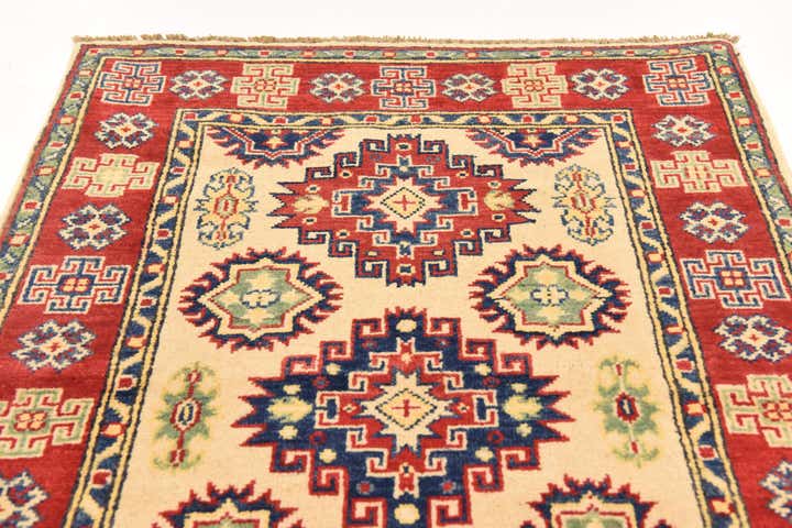 2' 8 x 3' 11 Hand Knotted Kazak Rug