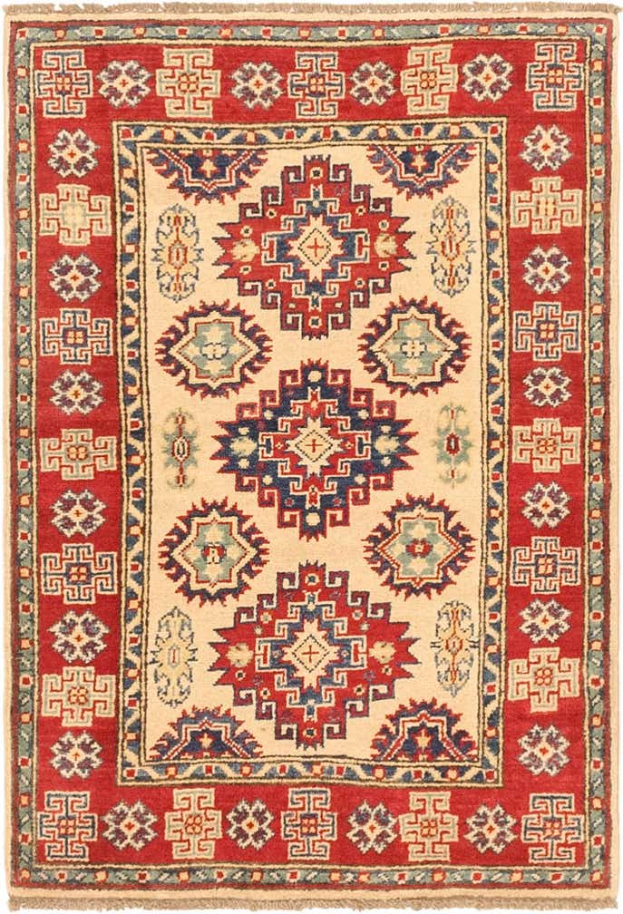 2' 8 x 3' 11 Hand Knotted Kazak Rug