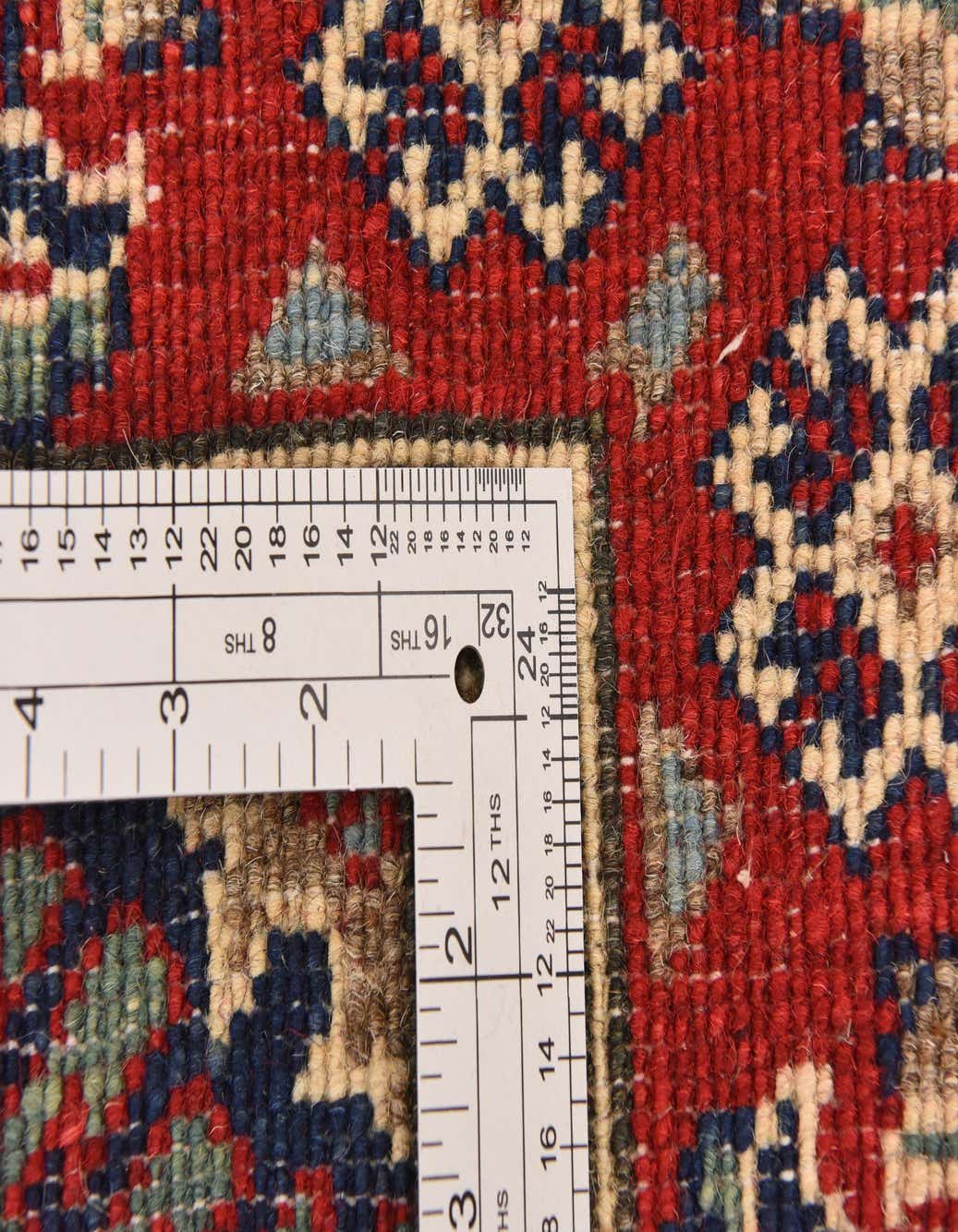 Detail image of 2' 10 x 3' 10  Hand Knotted Unique Loom Kazak Rug