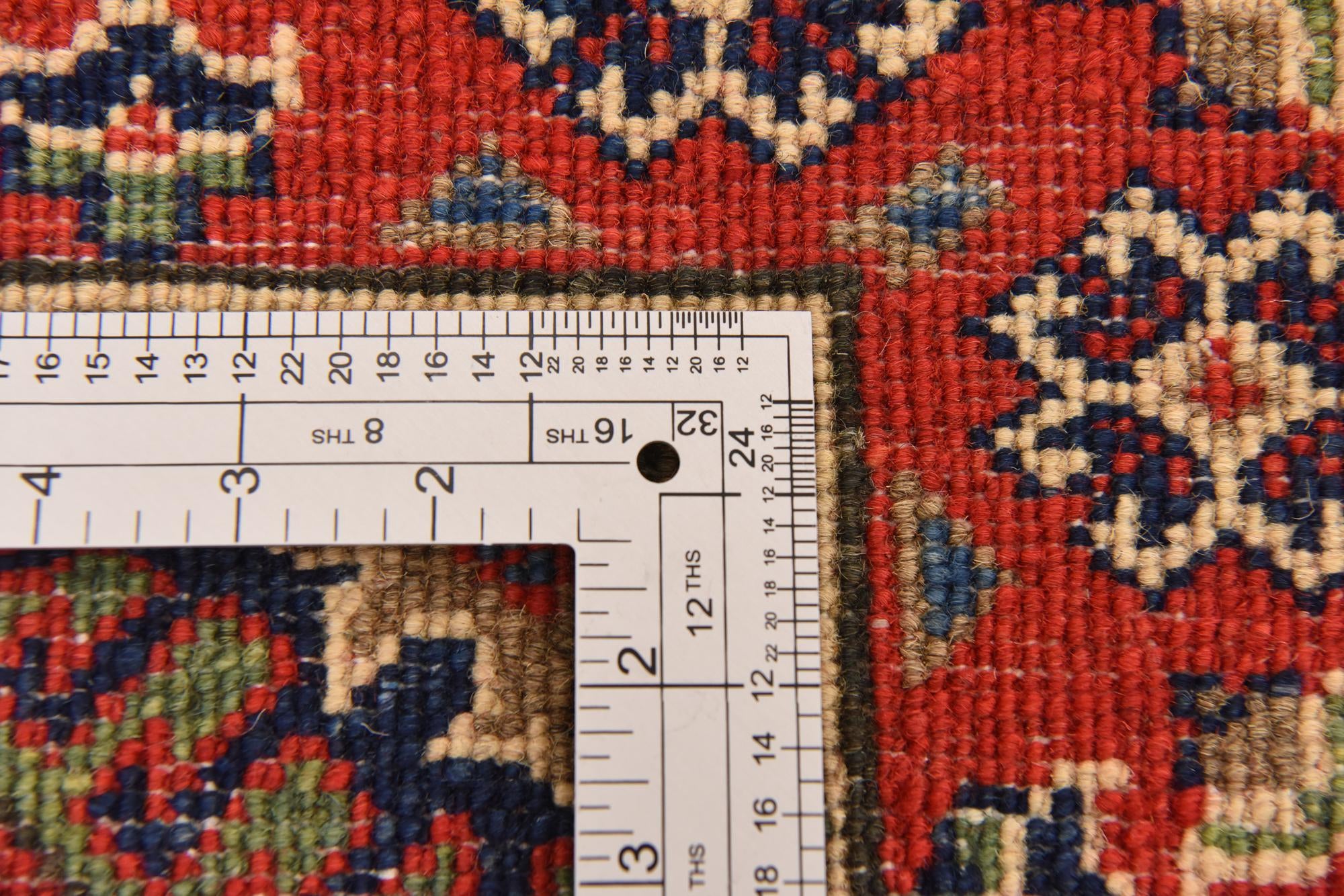 2' 7 x 4' 2 Hand Knotted Kazak Rug