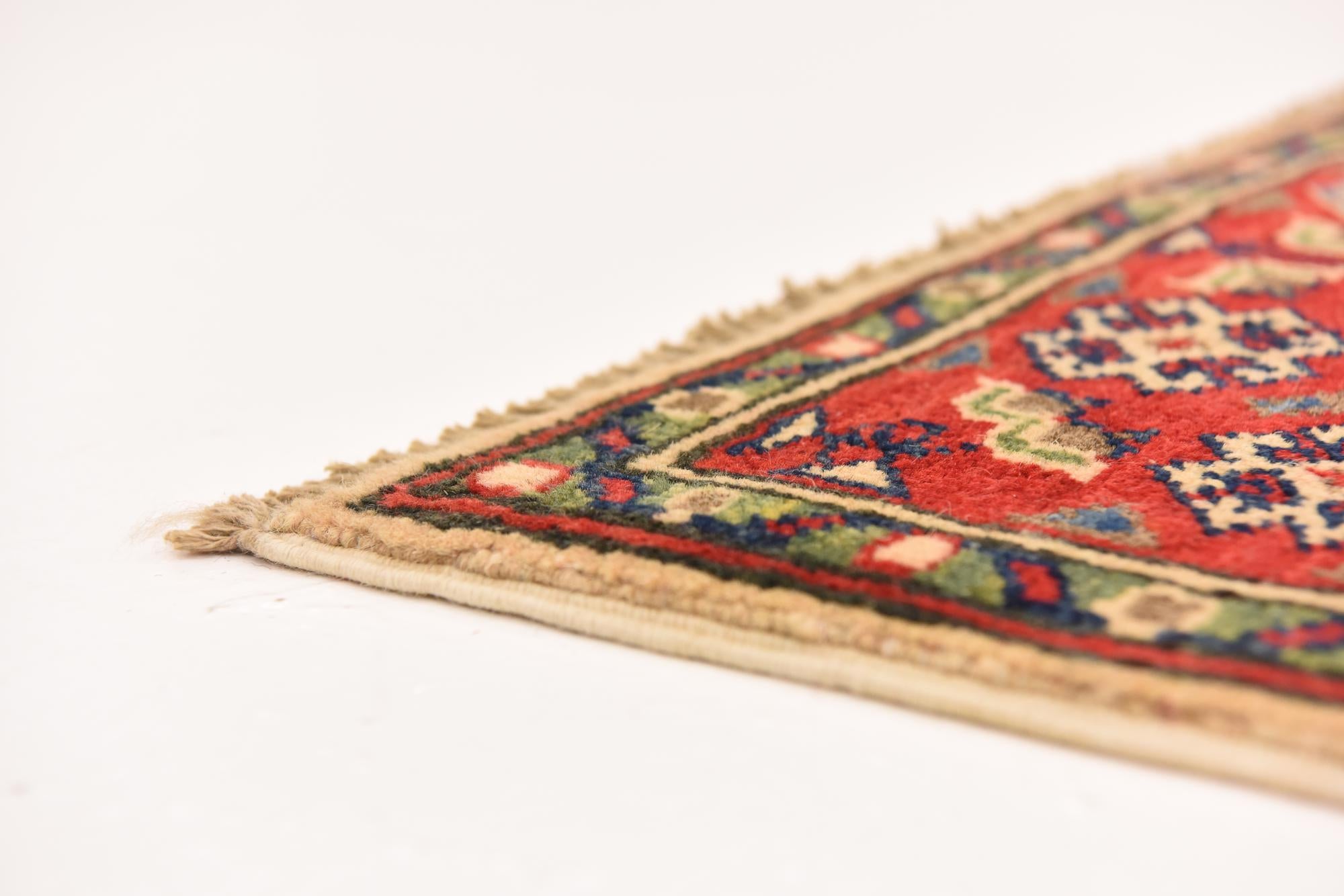 2' 7 x 4' 2 Hand Knotted Kazak Rug