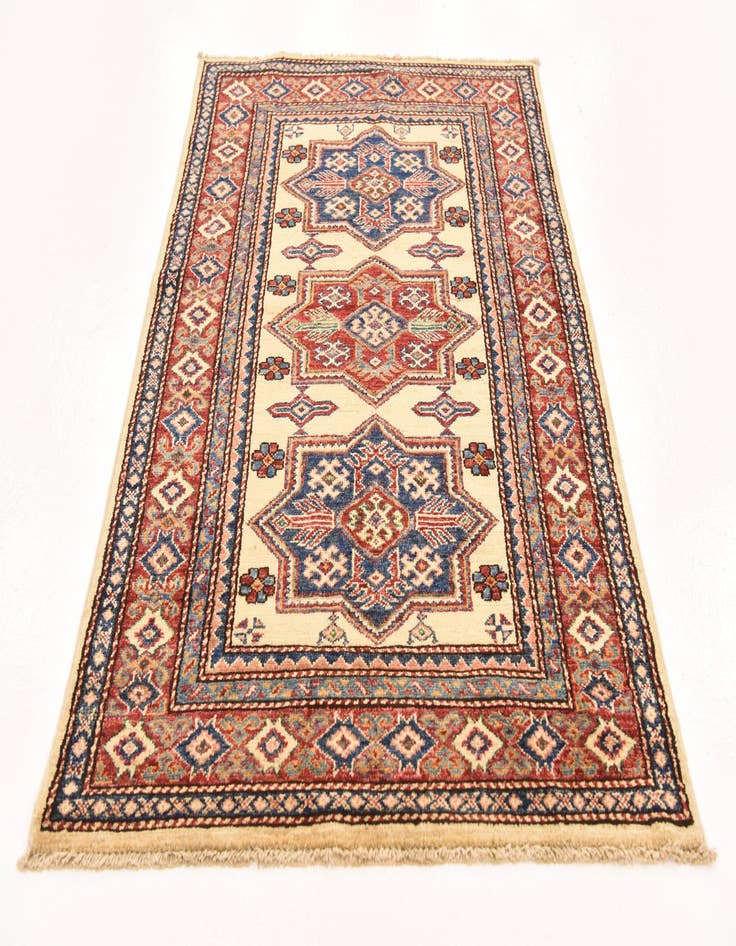 Detail image of 3' 3 x 4' 9  Hand Knotted Kazak Oriental Rug