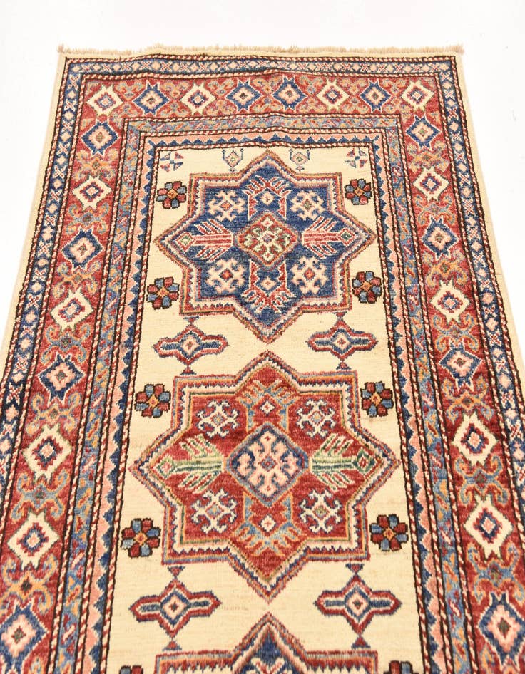 Detail image of 3' 3 x 4' 9  Hand Knotted Kazak Oriental Rug