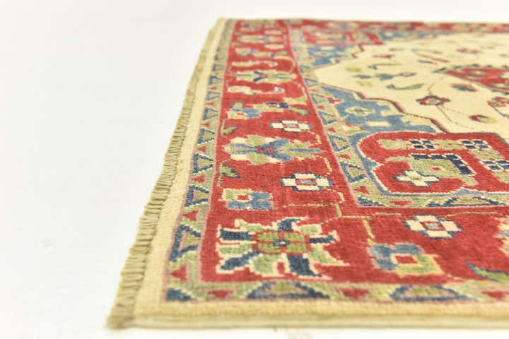 4' x 6' Hand Knotted Kazak Rug