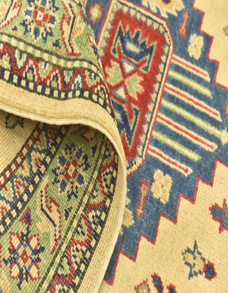 Detail image of 4' x 6'  Hand Knotted Kazak Rug