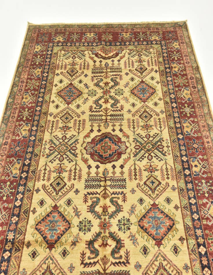 Detail image of 5' 9 x 8' 9 Hand Knotted Kazak Oriental Rug