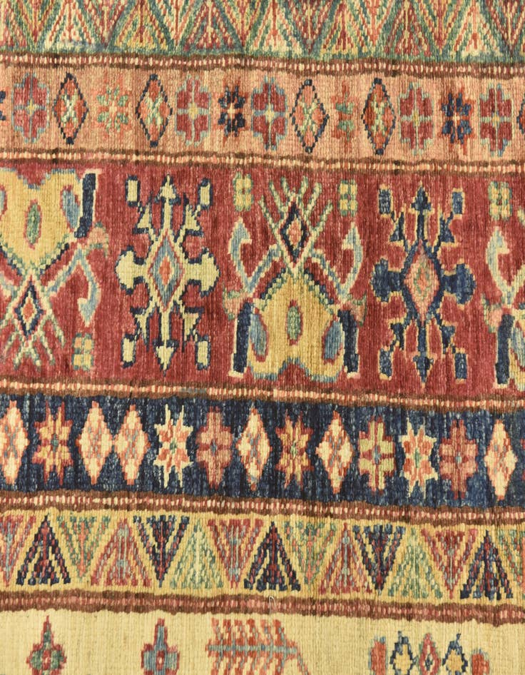 Detail image of 5' 9 x 8' 9 Hand Knotted Kazak Oriental Rug