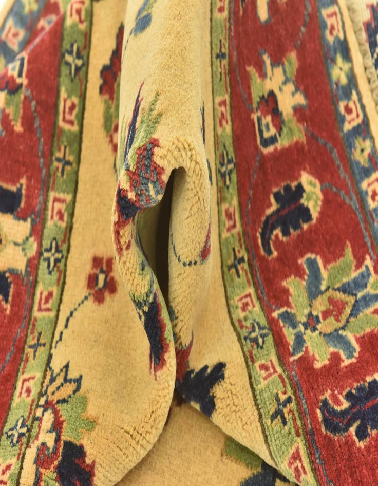 Detail image of 4' 10 x 6' 9  Hand Knotted Kazak Rug