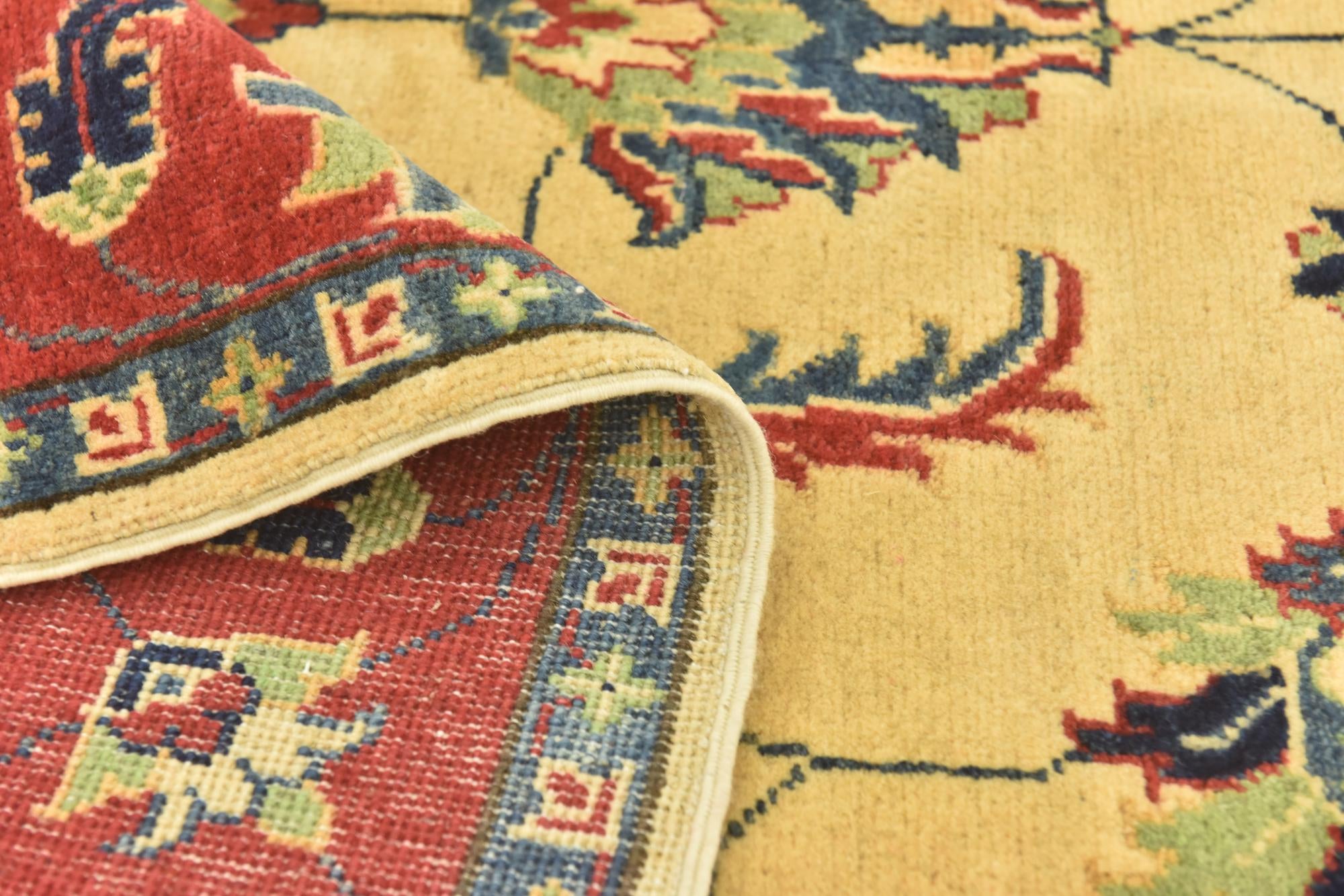 4' 10 x 6' 9 Hand Knotted Kazak Rug