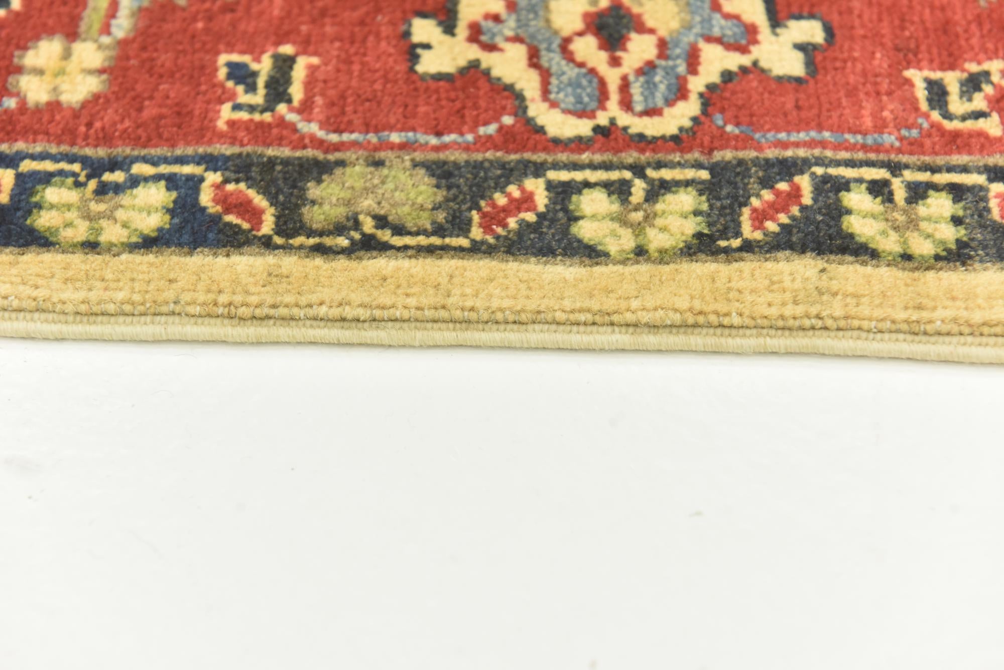 4' 10 x 6' 8 Hand Knotted Kazak Rug