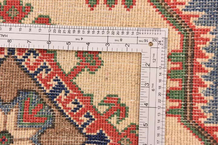 5' x 6' 10 Hand Knotted Kazak Rug