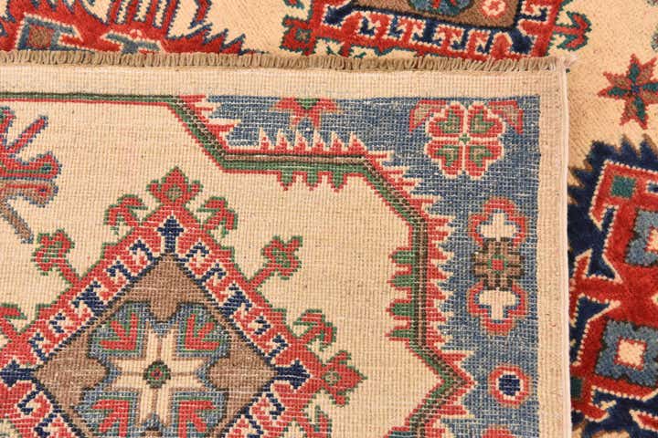 5' x 6' 10 Hand Knotted Kazak Rug