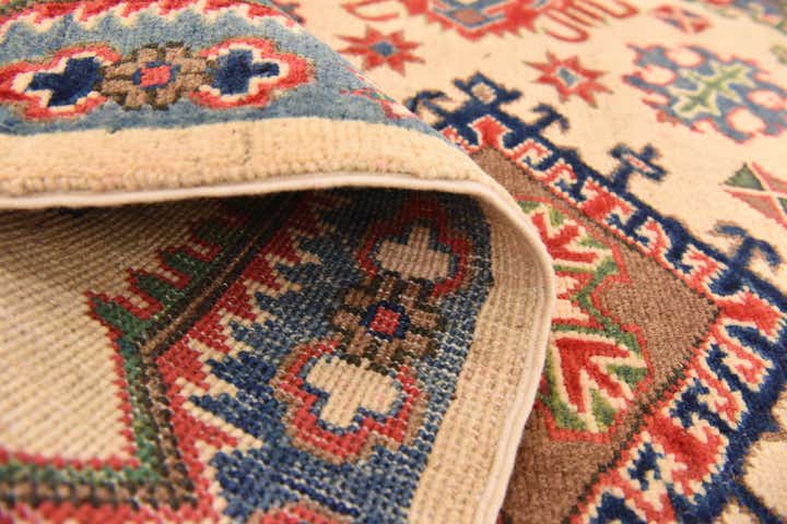 5' x 6' 10 Hand Knotted Kazak Rug