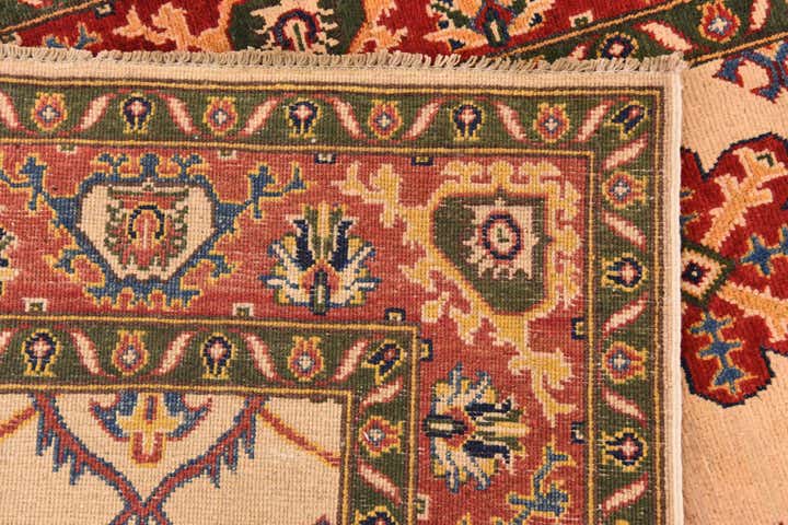 4' 11 x 7' 1 Hand Knotted Kazak Rug