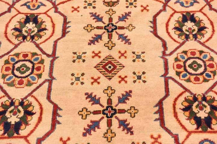 4' 11 x 7' 1 Hand Knotted Kazak Rug