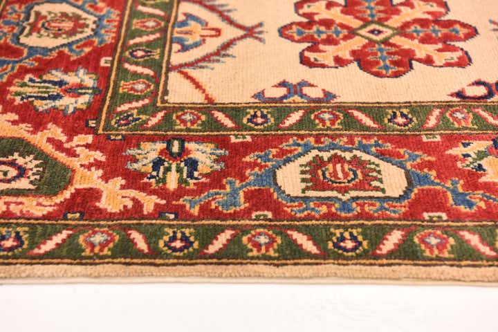 4' 11 x 7' 1 Hand Knotted Kazak Rug