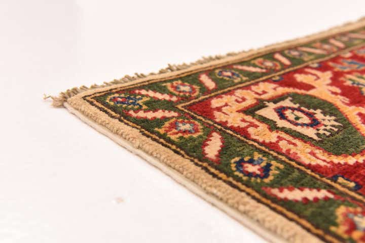 4' 11 x 7' 1 Hand Knotted Kazak Rug