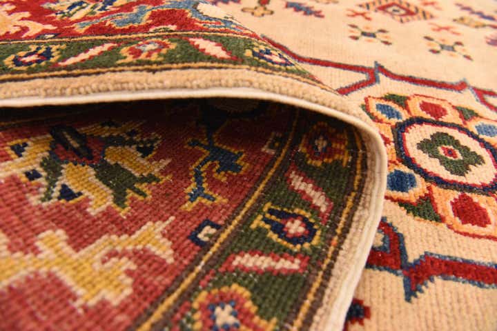 4' 11 x 7' 1 Hand Knotted Kazak Rug