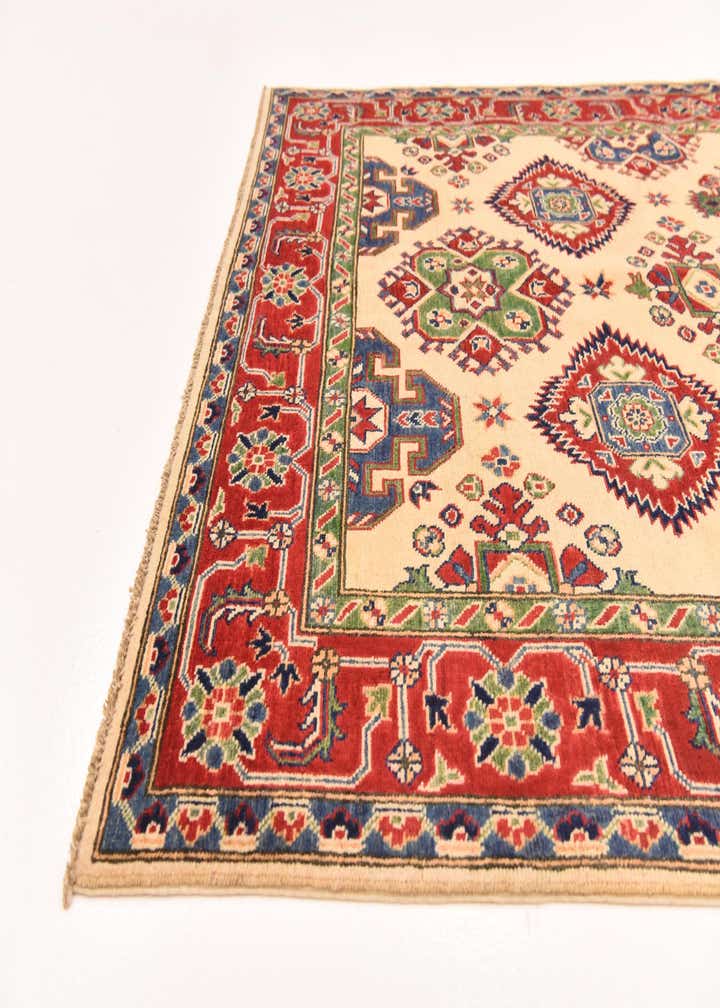 5' 6 x 7' 10 Hand Knotted Kazak Rug