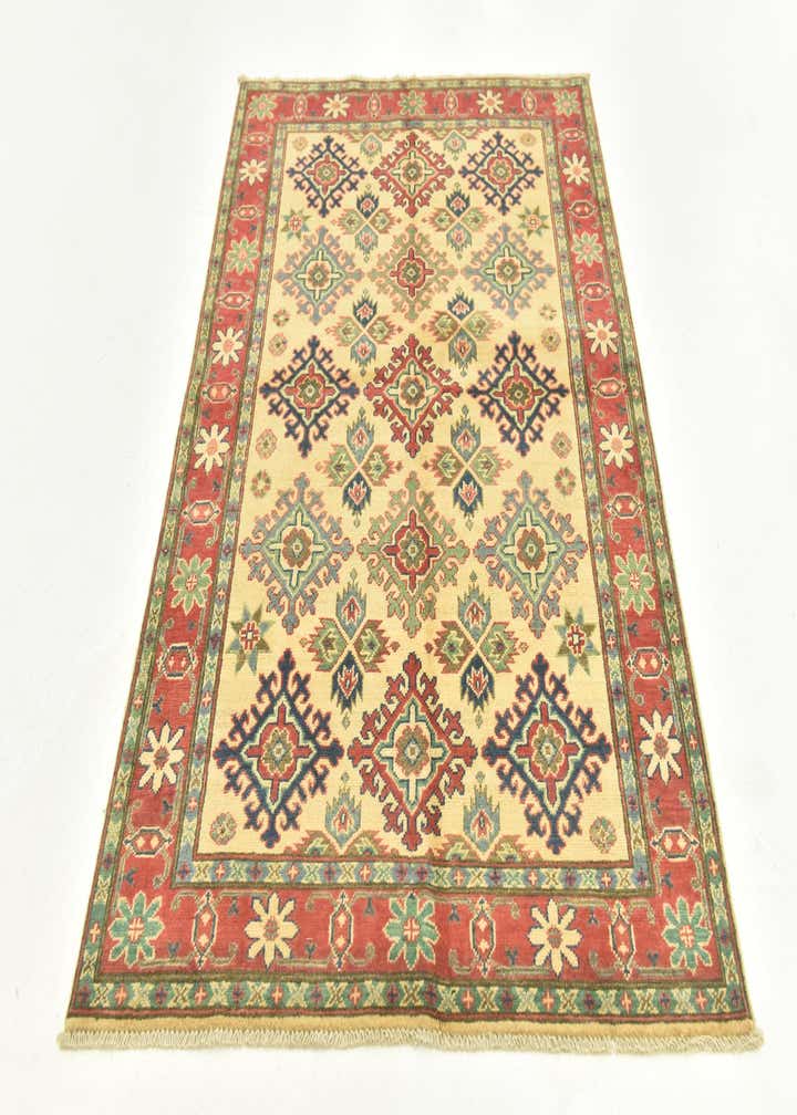 4' x 6' 1 Hand Knotted Kazak Rug