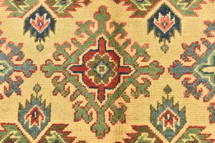 Detail image of 4' x 6' 1 Hand Knotted Kazak Rug