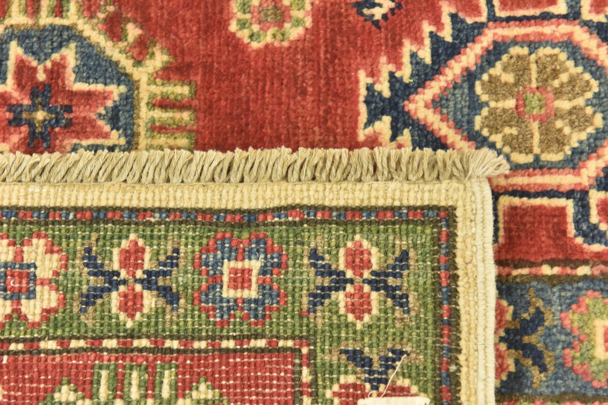 5' 1 x 7' 2 Hand Knotted Kazak Rug