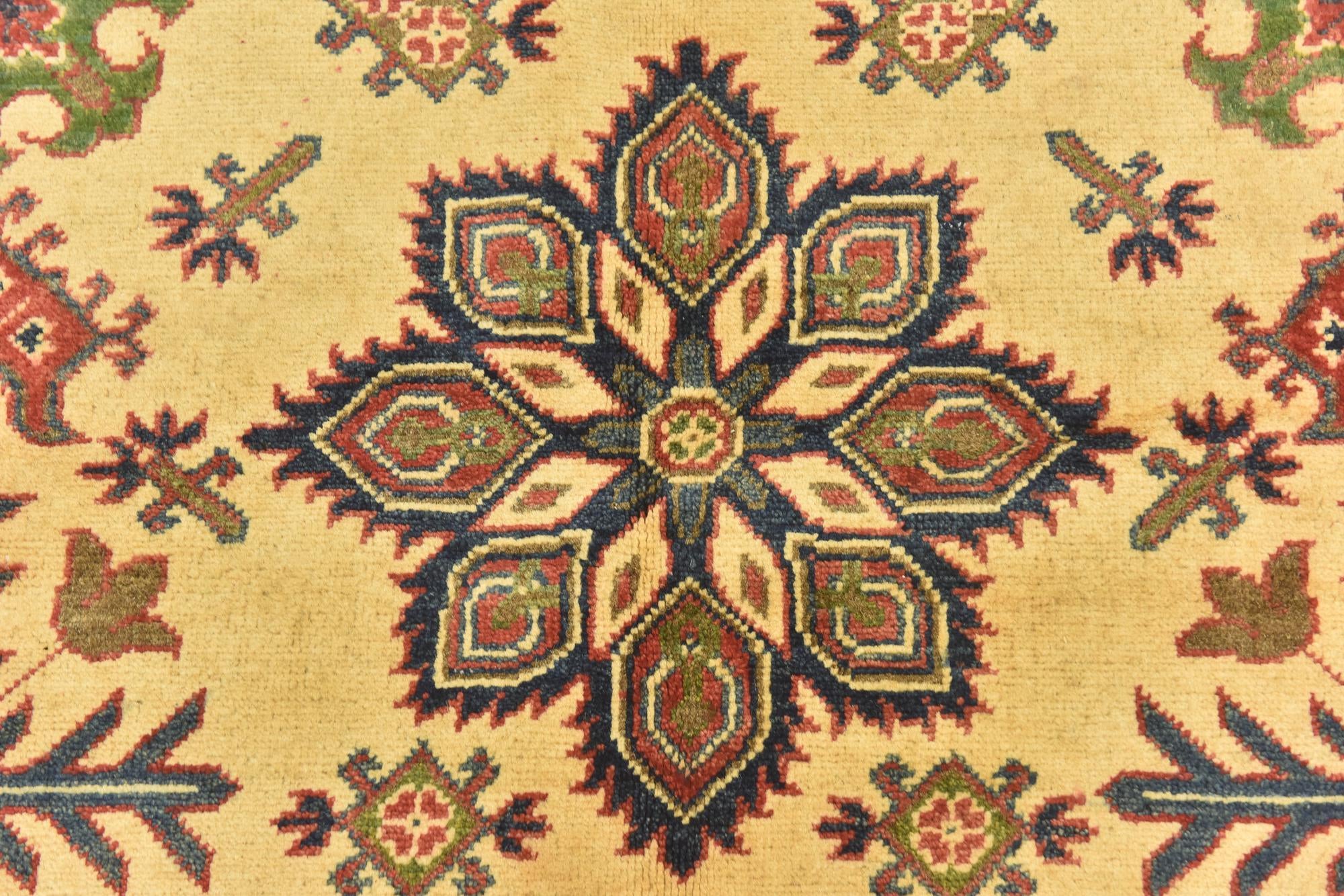 5' 1 x 7' 2 Hand Knotted Kazak Rug