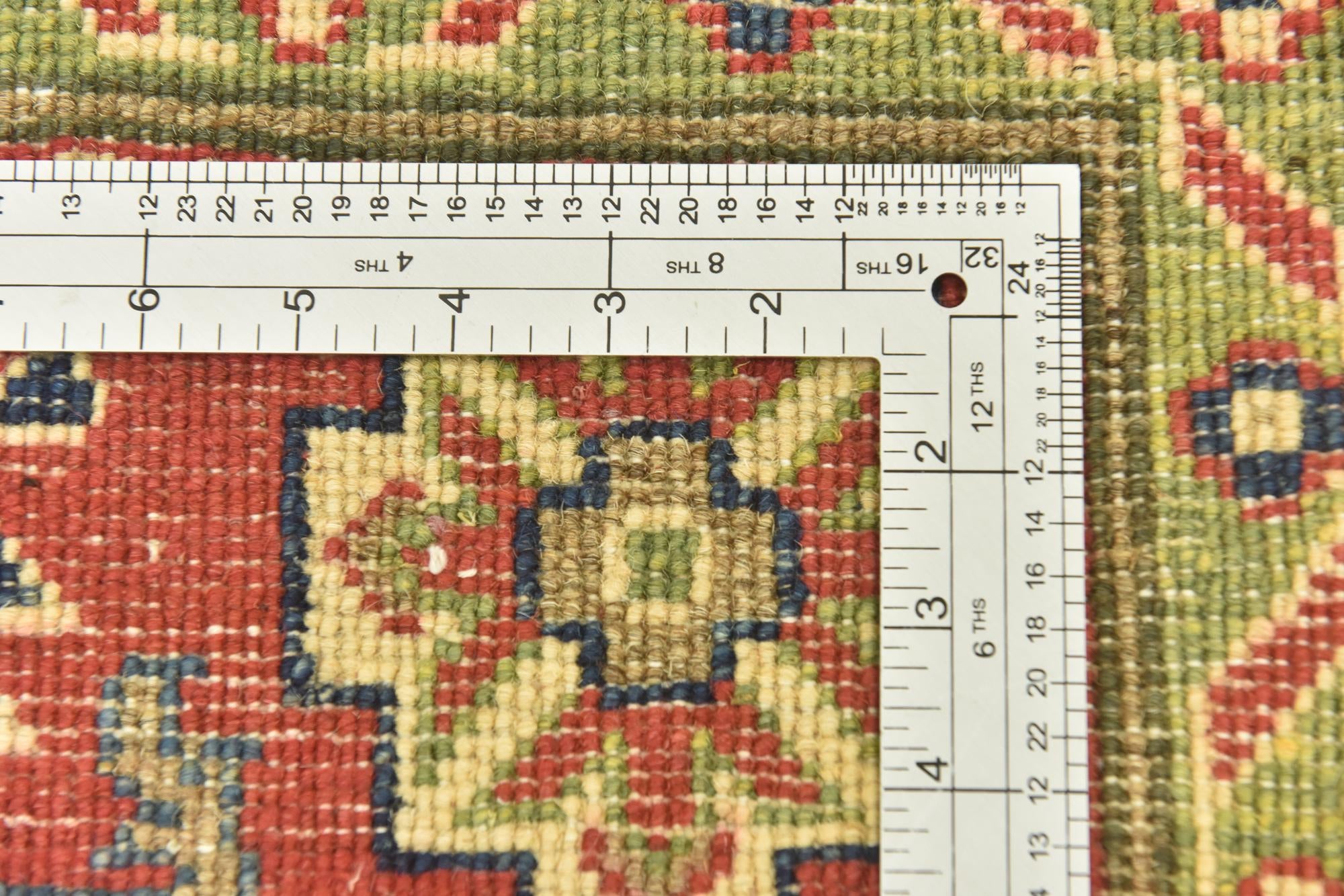 5' 1 x 7' 2 Hand Knotted Kazak Rug